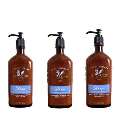 Lot of 3 Bath & Body Works Aromatherapy Lavender Vanilla Body Lotion (Lavender Vanilla)