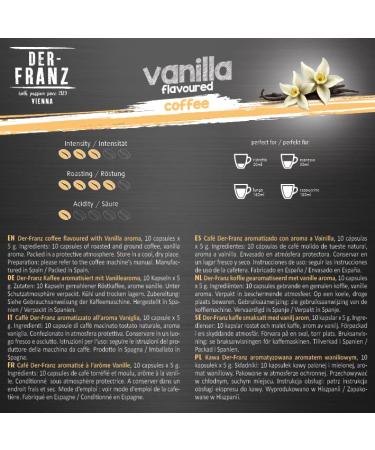 Nespresso Compatible Vanilla Coffee Capsules 60 Pods 6-Pack | Premium Aroma & Flavor - Buy Online on SooperMarket.com