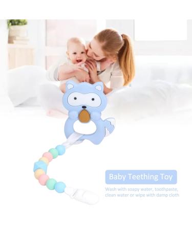 Baby Teething Toy Food Grade Material Multifunctional Soft Silicone chew Toy to Improve Gums - Buy Online on SooperMarket.com