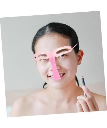 Mikinona Eyebrow Tools 3 Sets Eyebrow Aid Eyebrows Stencils Plastic Eyebrow Template Card Eyebrow Trimming Travel - Buy Online on SooperMarket.com