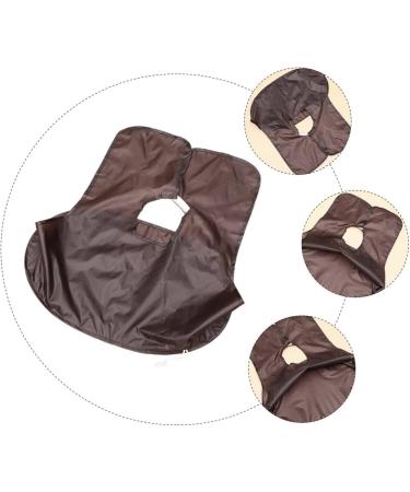 FRCOLOR Beard Shaving Cloth Bib - Men's Grooming Apron for Hair Cutting - Hair Catcher Cape for Beard Trimming - Polyester Material - Buy Online on SooperMarket.com