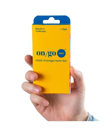On/Go One Rapid COVID-19 Self-Test Kit | 15-Minute Results | FDA EUA Authorized | Easy & Fast At-Home Testing - Buy Online on SooperMarket.com