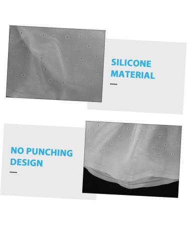 PLAFOPE Silicone Highlighter Cap Caps Hair Highlighting Kit Hair Highlighting Hat Dyeing Color Cap Salon Silicone Cap Silicone Hair Salon Cap Hair Highlight Hat Dye Cap White - Buy Online on SooperMarket.com