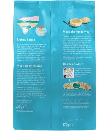 Blanco Ni o - Traditional Tortilla Chips - Lightly Salted - 8 x 170g - Buy Online on SooperMarket.com