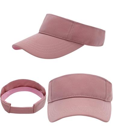 Aidier Kinder Visor Cap for Boys & Girls | Sun Protection Hat for Ages 4-10 | Ideal for Running Golf Tennis & Beach Activities - Pink - Buy Online on SooperMarket.com