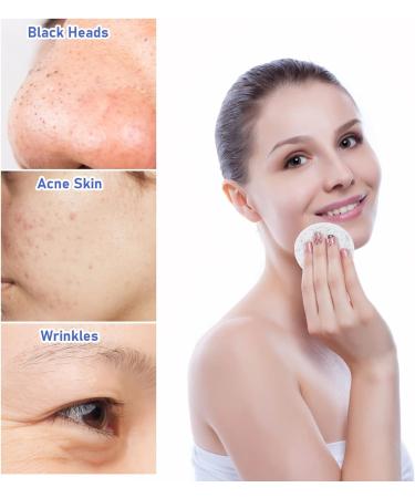 WLLHYF 20 Pack Compressed Facial Sponges - Natural Cellulose, Professional Spa Sponges for Face Cleansing and Makeup Removal - Buy Online on SooperMarket.com