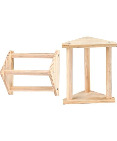 GINTUTO Pine Wooden Chick Jungle Gym Roosting Bar - Small Chicken Perch Toys for Coop and Brooder - Ideal for Large Bird Baby Chicks and Parrots - Buy Online on SooperMarket.com
