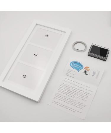 Govvay Baby Handprint and Footprint Photo Frame Kit | Perfect Newborn Gift for Boys and Girls | Memorable Keepsake Box for Christmas and Birthdays - Buy Online on SooperMarket.com