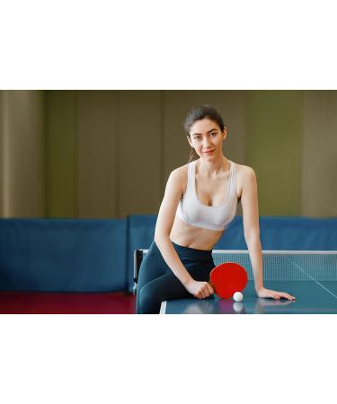 Orange Ping Pong Balls Size 40+ | Durable ABS Training Balls for Indoor/Outdoor Games | 15 Pack White Table Tennis Ball Set - Buy Online on SooperMarket.com