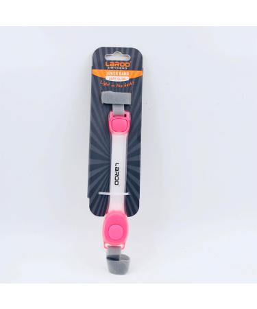 Buy Laroo Waterproof LED Light Band for Dogs & Cats - Bright Easy Attach Flashing Collar Light in Pink - Buy Online on SooperMarket.com