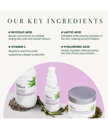 Glycolic Acid 30% AHA Chemical Peel for Face - Professional Dark Spot & Scar Treatment - 1 oz - Buy Online on SooperMarket.com