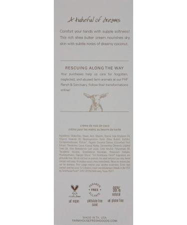 FarmHouse Fresh Coconut Cream Shea Butter Hand Cream - 2 Fl Oz - Buy Online on SooperMarket.com