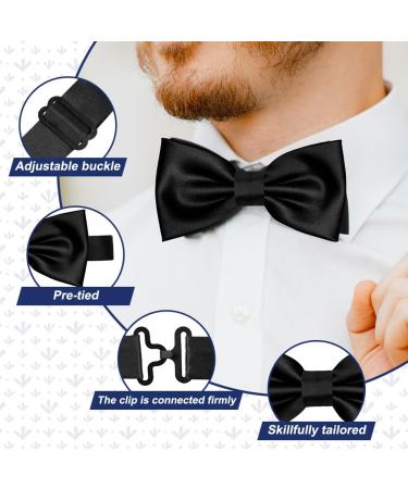 Aoowu Adjustable 2.5 cm Braces with Fly for Men & Women - Durable Black with 3 Metal Clips | Stylish & Functional - Buy Online on SooperMarket.com