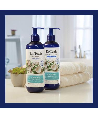 Buy Dr Teal's Coconut & Essential Oils Conditioner - 16 Fl Oz | International Shipping Available - Buy Online on SooperMarket.com