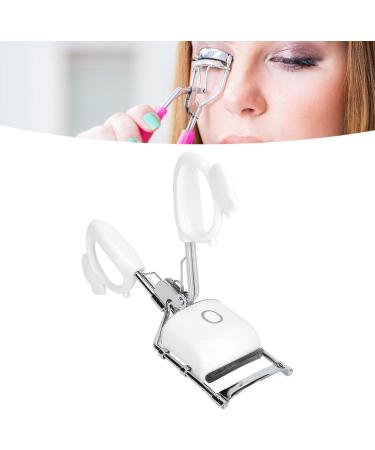 Heated Eyelash Curler with 2 Adjustable Temperature Settings for Long Lasting Curling Curved Design with Gentle Silicone Pad (Socobetafa0wr9u54n-11) - Buy Online on SooperMarket.com