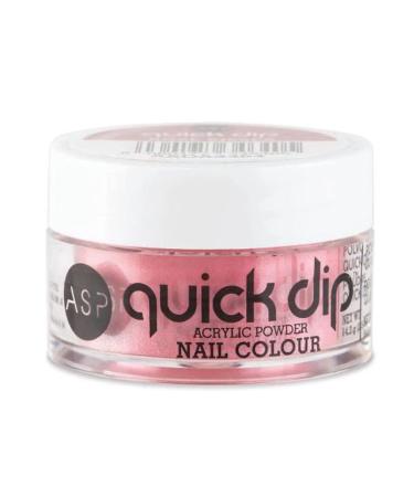 ASP Quick Dip Acrylic Dipping Powder Nail Colour Rose Kisses 14 g