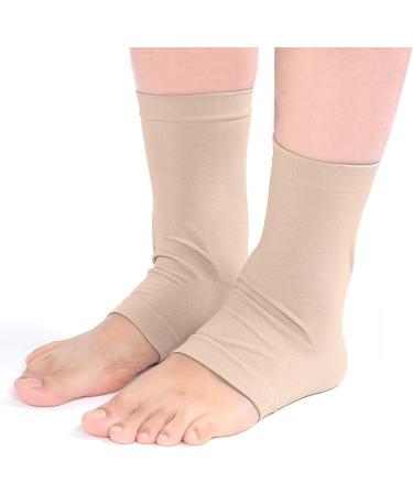 Ankle Protection Spout | Soft Silicone Protective Pillow for Foot Heel & Shoe Breathable & Ideal for Boots Ice Skates Rails & Straps - Buy Online on SooperMarket.com