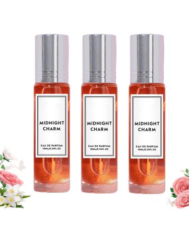 Women's Pheromone Perfume Collection Pheromones Perfumes for Women Roll On Pheromone Perfume for Women Enhanced Scents Long-Lasting Portable(3PACK-F)