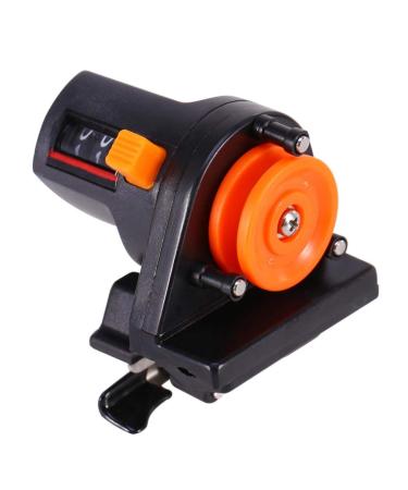 Demeras Fishing Line Counter, 999m Fishing Line Depth Finder Counter Electronic Line Counter Clip on Fishing Counter Trolling Sea Reel Digital Display