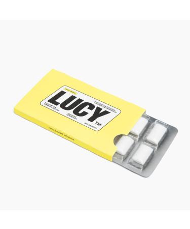 LUCY Nicotine Gum 4mg 100 Count | Mango Flavour | NPN 80108821 | Stop Smoking Aid | 10 pcs per Pack x 10 Packs