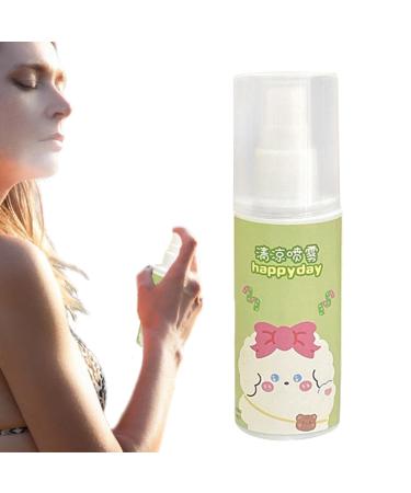 ADERN Cool Spray - 80ml Soothing Summer Spray - Refreshing Protective Skin-friendly Spray Instantly Reduce Temperature Small And Lightweight Spray For Face And Body