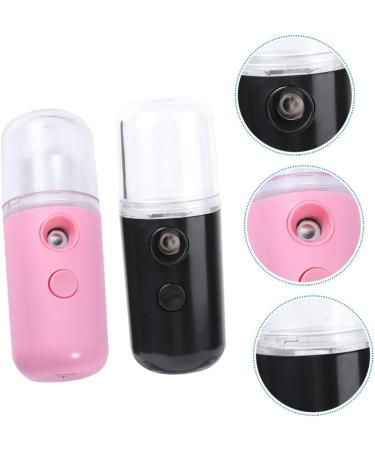 Baluue 2pcs Spray Hydrating Apparatus Spray Humidifier Pink Cleaner Portable Humidifiers Plastic - Buy Online on SooperMarket.com