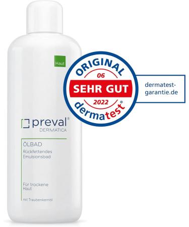 Preval Oil Bath 500 ml | Moisturizing Emulsion for Dry & Sensitive Skin - International Shipping Available - Buy Online on SooperMarket.com