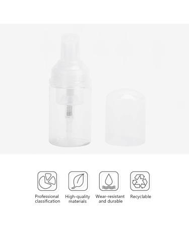 10pcs 30ml Foam Bottles - Portable Refillable Liquid Soap Dispenser - Travel-Friendly PP Container - Buy Online on SooperMarket.com
