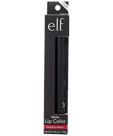 e.l.f. Matte Lip Color - Mulberry Maven | Long-lasting & Rich Color | Shop Internationally - Buy Online on SooperMarket.com
