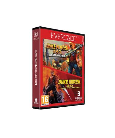 BLAZE Evercade Red Cart 33 Duke Nukem Col. 1