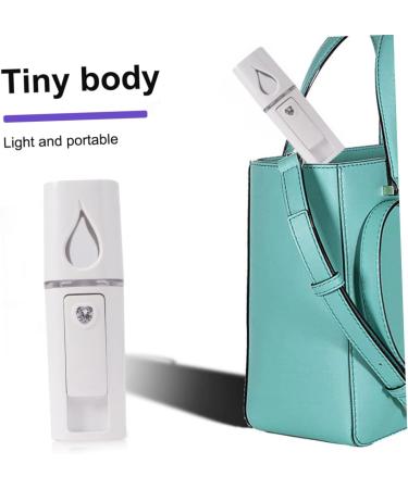 FOYTOKI 1pc Mini Face Spray Instruments Hunidifier Sprayer Portable Humidifer Steamer Mini Humidifier White - Buy Online on SooperMarket.com