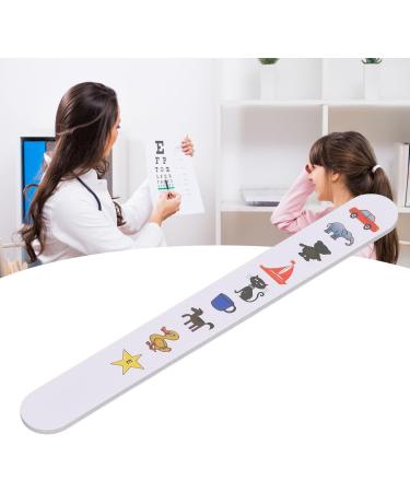 Fixation Stick Vision Tester - Cartoon Optometry Test Card with Clear Marking for Eye Hospitals | International Shipping Available - Buy Online on SooperMarket.com