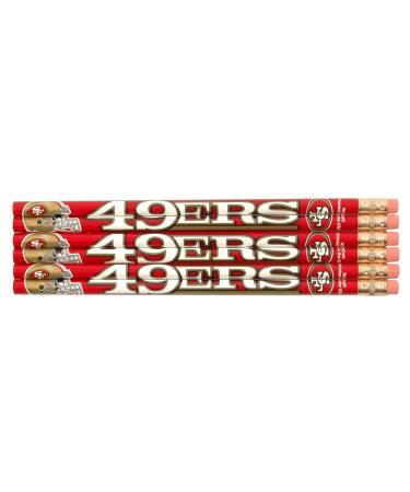 WinCraft NFL San Francisco 49ers 15576091 Pencil (6 Pack)