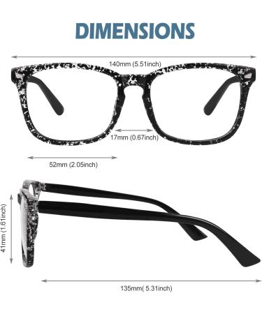 Buy CN92 Classic Round Keyhole Nerd Glasses - Vintage 40s/50s Panto Style with Clear Lenses - International Shipping Available - Buy Online on SooperMarket.com