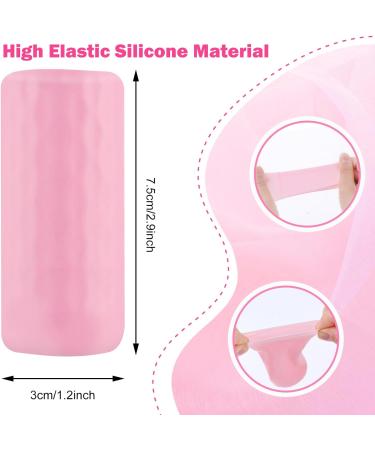10Pcs Elastic Sleeves for Leak Proofing Silicone Toiletry Bottle Covers Reusable Travel Container Sleeves for Body Wash Shampoo Container in Travel Bag(Multi-Color) - Buy Online on SooperMarket.com