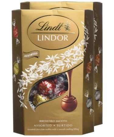 Lindt Lindor Assorted Chocolate Truffles Box - 337g | Buy Internationally | Gourmet Chocolates Online - Buy Online on SooperMarket.com