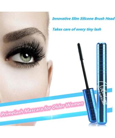 PrimeLash Natural Lengthening Waterproof Mascara for Seniors - Black - Buy Online on SooperMarket.com