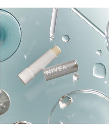 NIVEA Hyaluron Moisture Plus Lip Balm (5.2g) - Hyaluronic Acid Formula for 24H Moisture and Smooth Lips - Buy Online on SooperMarket.com