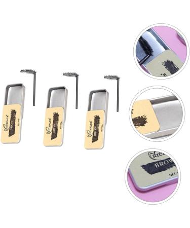 BELLIFFY 3 Sets Eyebrow Soap Cream Gel Brow Eyebrowhack Cosmetic Supplies Eyebrow Styling Soap Gel Texture - Buy Online on SooperMarket.com