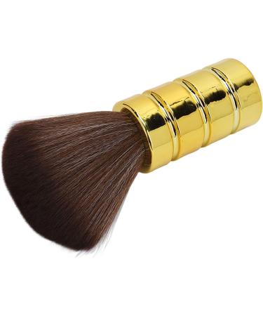 KUIKUI Soft Gentle Neck Duster Brush for Professional Barber Neck Cleaning - Gold - Buy Online on SooperMarket.com