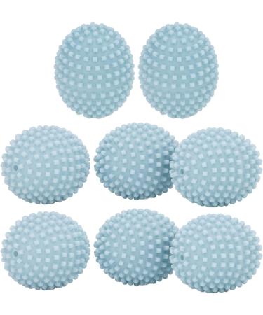LANTRO JS Pack of 8 Dryer Balls for Tumble Dryer Washing Ball Dryer Balls Hedgehog Balls for Home Clothes Cleaning Reusable - Buy Online on SooperMarket.com