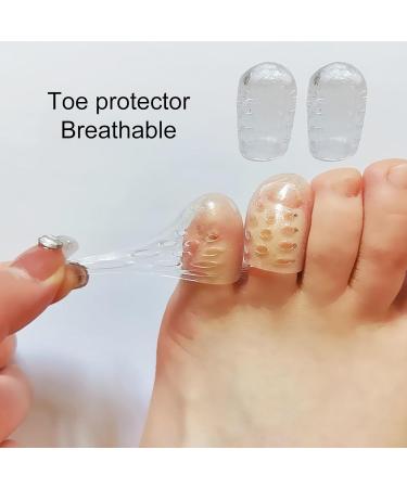 Wilitto Original Soft Gel Toe Protectors - 30pcs Transparent | Relief from Ingrown Toenails, Corns, Calluses, Blisters, Hammer Toes - Buy Online on SooperMarket.com