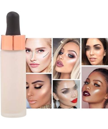 Illuminator Liquid Highlighter Drops Illuminating Fluid Added to Foundation Primer or Moisturiser for a Versatile Glow 15ml(DC004-7#) - Buy Online on SooperMarket.com
