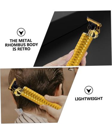 Buy Electric Hair Clipper Set - USB Barber Clippers Trimmers & Hair Cutting Kit - Professional Haircut Supplies - Yellow - Buy Online on SooperMarket.com