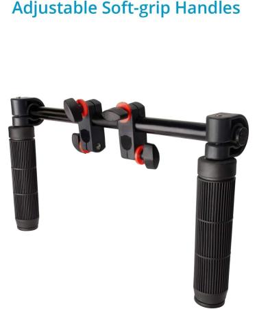 Filmcity DSLR Camera Shoulder Support Rig Kit with Cage & Matte Box | Compatible with DV, HDV, and DSLR Video Camcorders | Includes Free Offset Z Bracket (FC-02) - Buy Online on SooperMarket.com