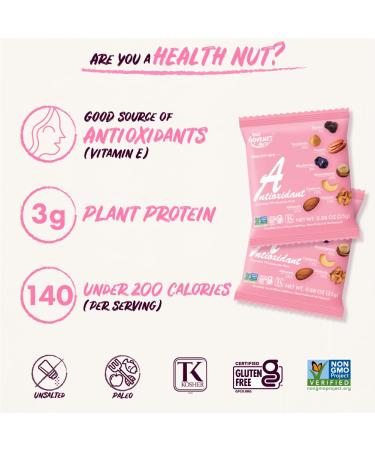 Daily Gourmet Nuts - Antioxidant Mix | Healthy Trail Mix Individual Packs | Premium Nuts & Dry Fruit | Gluten-Free | Non-GMO | Office Snacks (24-50 Packs) - Buy Online on SooperMarket.com