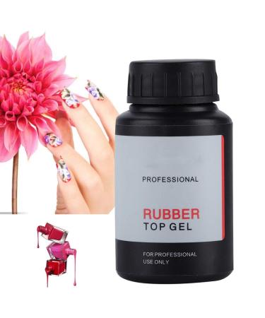 30ml Clear UV Nail Gel Base Coat Topcoat Nail Art Polish DIY Manicure Tool Base Coat Gel Rubber Base Rubber Base Coat Professional Base Coat and Top Coat Nails Rubber Bas