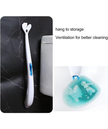 Topyond Disposable Toilet Brush - Household Cleaning System - Cleaner Filter with No Dead Ends - Effortless Bathroom Toilet Cleaning Solution - Buy Online on SooperMarket.com