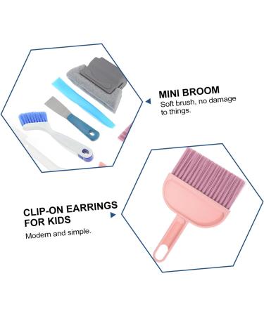 Didiseaon 1 Set 10pcs Window Slot Cleaning Tool Door Track Cleaning Tool Grout Cleaner Brush Window Blind Cleaner Venetian Grout Scrubber Gap Debris Removers Mini Tools Steel Suite Household Random Color 21X14X3.3CM - Buy Online on SooperMarket.com