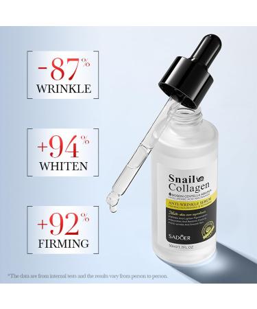 Snail Oil Snail Face Serum Snail Mucin Essence Snail Mucin Face Cream for Anti Wrinkle Hydrating Hyaluronic Acid Serum Niacinamide Serum Moisturzing Body Face Oils and Serums - Buy Online on SooperMarket.com